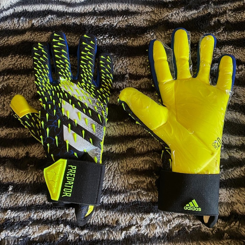 Adidas Predator GL Competition Size 9 Soccer Goalkeeper Gloves (GK3527)